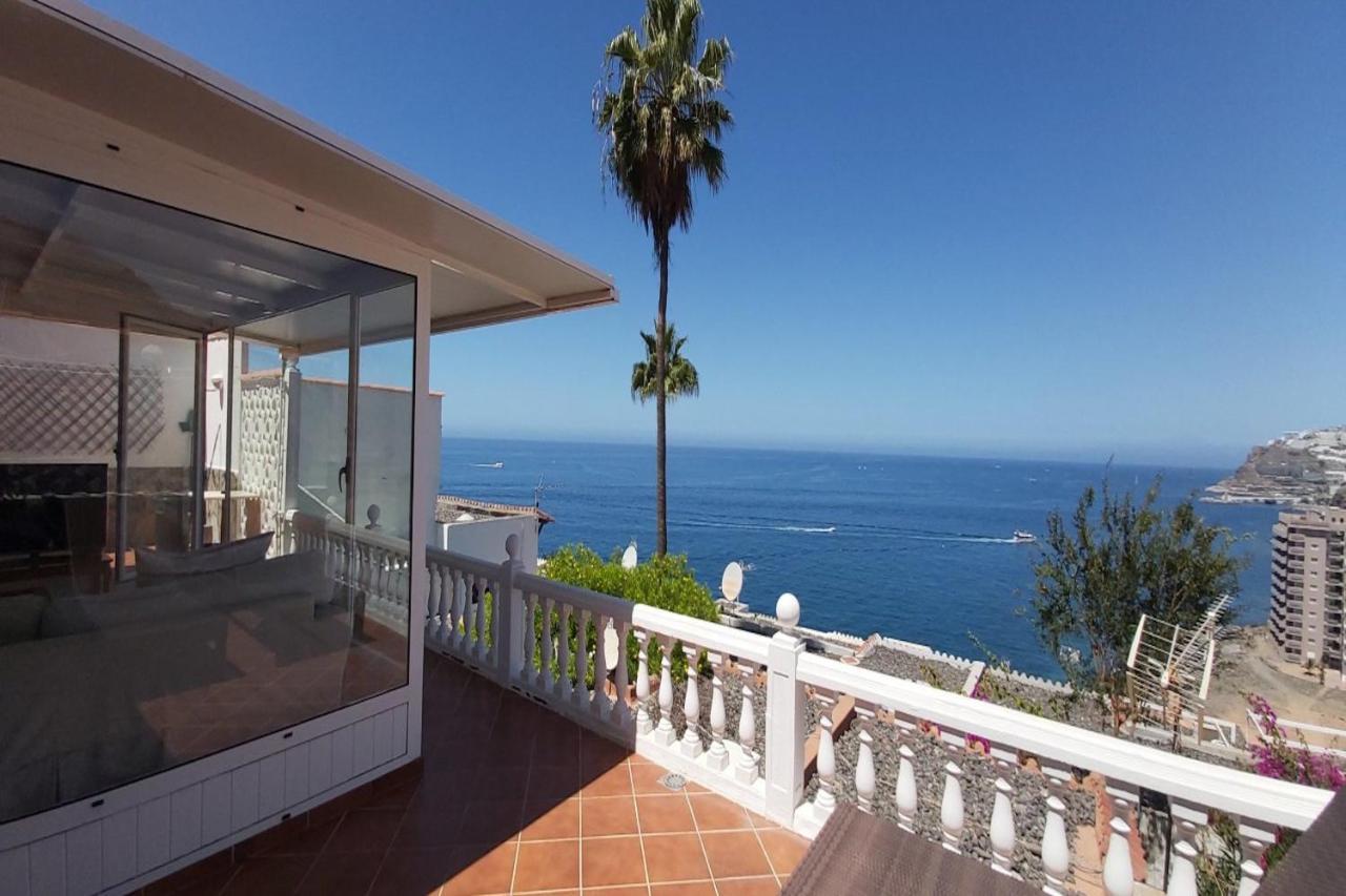 فيلا Sunset Balcony With Ocean Views Mogán المظهر الخارجي الصورة